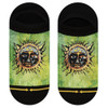Merge4 - Women's No Show Socks - Sublime Sun Green 