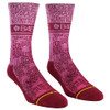 Merge4 - B4BC Awareness Crew Socks - front view