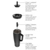 BruMate ERA 40oz Straw Tumbler - Travel Mug - Features