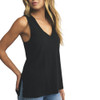 Z Supply Californian Tank - Black - side slit view