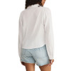 Z Supply Campo Button Up Gauze Top - White - back view