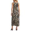 Z Supply Polanco Palm Isla Leaf Midi Dress - back view