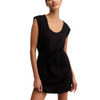 Z Supply Dayshift Jersey Mini Dress - True Black 