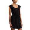 Z Supply Dayshift Jersey Mini Dress - True Black - front view