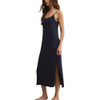 Z Supply Classique Midi Dress - Eclipse Blue - side view