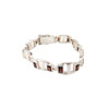 Red Garnet sterling silver bracelet. 