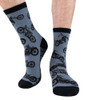 Lazy One Crew Socks - Motorcycle - front view