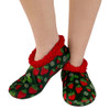 Lazy One - Fuzzy Feet Slippers - Strawberry - front view