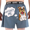 Lazy One - Men's Funny Boxer Shorts - Wasn't Me - back view