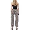 Vervet by Flying Monkey - High Rise Leopard Print Barrel Jeans - model back view