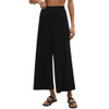 Z Supply Z Supply Scout Jersey Crop Flare Pant - True Black