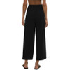 Z Supply Z Supply Scout Jersey Crop Flare Pant - True Black - back view