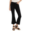 Molly Bracken Cropped Flared Pants - Black