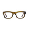 Ollie olive and tortoise blue light blocking reader glasses. 