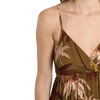 Molly Bracken - Palm Print Maxi Dress - neckline view