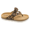 Corkys Footwear - Knotted Thong Sandal -  NEVER SETTLE - Leopard