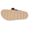 Corkys Footwear - Knotted Thong Sandal -  NEVER SETTLE - Leopard - bottom view
