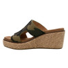 Corkys Footwear Wedge Sandal - KISS N TELL - Camo - left side view