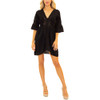 SeaSpice Resort Wear – Cotton Cover Up Dress - Black 
