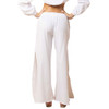 SeaSpice Resort Wear - Peruvian Cotton Pants - White - back view