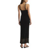 Z Supply Callahan Midi Dress - Black - back view