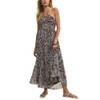 Z Supply Lanie Zinn Floral Maxi Dress - Chocolate Cherry 