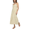 Z Supply Angel Eyes Textured Embroidered Midi Dress - Champagne 