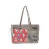 Myra Bag High Trails canvas tote bag. 