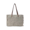 Myra Bag High Trails canvas tote bag backside view. 
