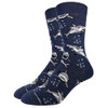 Good Luck Men's Socks - Shark Attack 