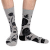 Good Luck Men's Socks - Skulls - model view