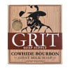 Grit Soap Supply - Men's Grooming Essential Soap Bar - COWHIDE & BOURBON