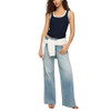 Z Supply Sirena Colorblock Rib Tank - Eclipse - model view