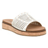 Corkys Footwear Wedge Sandal - At Ease - White 