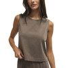 Z Supply Sloane Cotton Jersey Muscle Tank - Perfectly Taupe