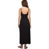 Z Supply Charisma Midi Dress - Black - back view