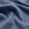 Z Supply Leonora Denim Midi Dress - Classic Indigo - close up fabric view