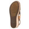Corkys Footwear Wedge Sandals - HEY STRANGER - Saddle - Two Tone Brown - bottom view