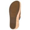 Corkys Footwear - Slip On Wedge Sandal - NEED A FAVOR - Cognac Embossed - bottom view