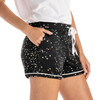Hello Mello - Lounge Shorts Pajama Bottoms - NIGHT SKY - side view