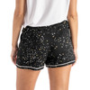 Hello Mello - Lounge Shorts Pajama Bottoms - NIGHT SKY - back view