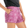 Hello Mello - Lounge Shorts Pajama Bottoms - BE A WILDFLOWER  - side view