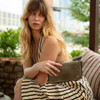 BED|STU Genuine Leather Three In One Wallet - TEMPLETON II - Taupe Oats Rustic - model view