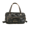 BED|STU Genuine Leather Purse - STUFFY - Black Hand Wash - back view