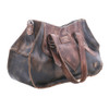 BED|STU Genuine Leather Crossbody Purse - REDROCK - Black Teak Hand Wash - side view