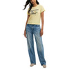 Z Supply SHINE Tourist Tee Shirt - Sunnyside Yellow - model front view
