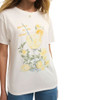 Z Supply SPRITZ Boyfriend Tee Shirt - Sea Salt - side view