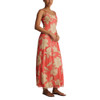 Z Supply Charisma Bloom Mesh Midi Dress - Gelato - side view