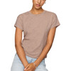 Z Supply Modern Slub Tee - Heather Ash - front view