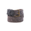 BED|STU Woven Genuine Leather Belt - Starry Night Tie Dye
